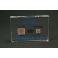 Lucite Rectangle Embedment Award (3"x5"x7/8")